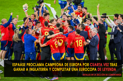 España se proclama campeona de Europa por cuarta vez tras ganar a Inglaterra y completar una Eurocopa de leyenda