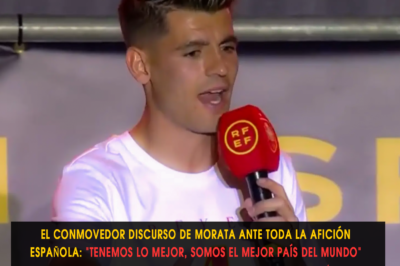 El conmovedor discurso de Morata ante toda la afición española: “Tenemos lo mejor, somos el mejor país del mundo”