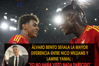 Álvaro Benito señala la mayor diferencia entre Nico Williams y Lamine Yamal: “Yo no había visto nada parecido”