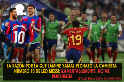 La razón por la que Lamine Yamal rechazó la camiseta número 10 de Leo Messi: ¡Lamentablemente, no me pertenece!