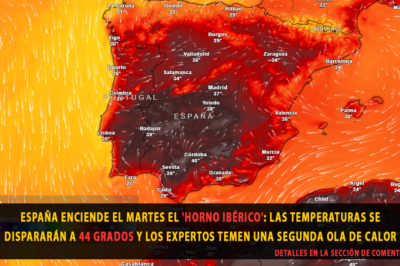 España enciende el martes el ‘horno ibérico’: las temperaturas se dispararán a 44 grados y los expertos temen una segunda ola de calor