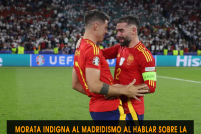 Morata indigna al madridismo al hablar sobre la celebración del lunes en Madrid: “Será de espaldas a Cibeles”