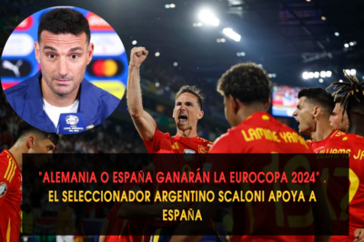 “Alemania o España ganarán la Eurocopa 2024” . El seleccionador argentino Scaloni apoya a España