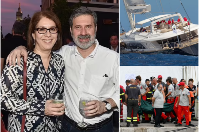 Divers find two bodies ‘between mattresses’ in sunken £30m superyacht: Victims are recovered after divers deployed robots as captain is ‘questioned for more than two hours’ by Italian prosecutors