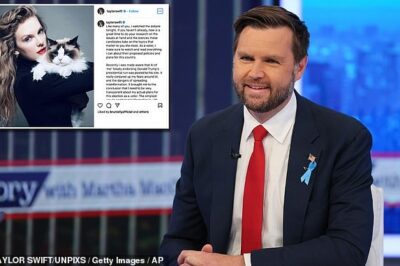 J.D. Vance responds to Taylor Swift’s endorsement of Kamala Harris and her ‘childless cat lady’ signature