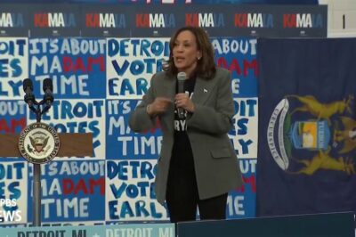 Watch : Poor Kamala Harris angrily walked off after just 7 minutes at her own rally when pop star Lizzo caused an uproar with a passionate pro-Trump speech.