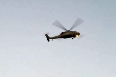 REPORT: Video Shows Unmarked Helicopter ‘Destroying’ Relief For Hurricane Victims: ‘Who Were They?’