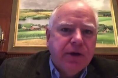 Tim Walz’s mother will vote for Trump/JD Vance after watching this video of him — what a bastard Tim is!