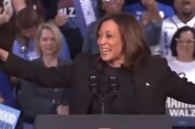 Watch: Kamala appeared drunk again at her own rally. And that voice – it’s unbearable. Imagine having to listen to that screeching for another four years.