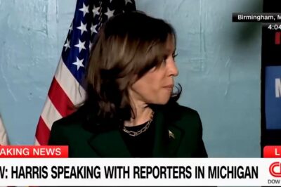 Watch: A close-up of Kamala’s “fearful plea for help” glance towards her handler as a reporter appears – what follows is utterly HUMILIATING for the Vice President!