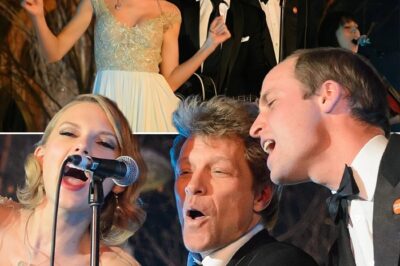 El príncipe William y Taylor Swift se unen a Bon Jovi para “Livin’ On A Prayer”