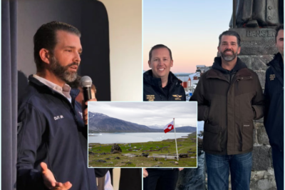 Donald Trump Jr. in Greenland on “private visit” after dad suggests U.S. should buy territory from Denmark