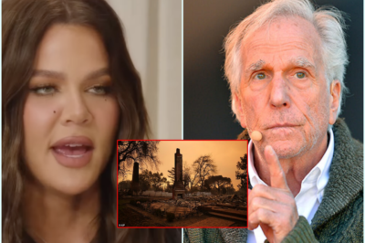 Furious celebs vent anger as man is arrested over devastating LA fires – as Henry Winkler and Khloe Kardashian lead outrage