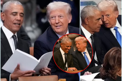 Lip reader reveals what Donald Trump secretly told Barack Obama during Jimmy Carter’s funeral