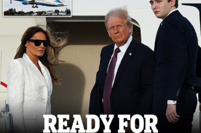 Trump heads for DC with Melania and Barron to kick off inauguration festivities after Jared, Ivanka, and Eric catch a flight on his plane