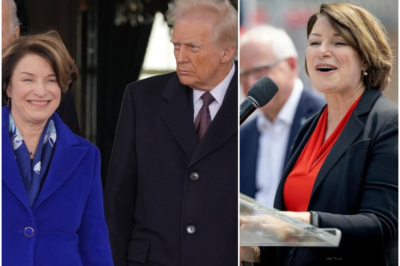 Amy Klobuchar blasted for inauguration faux-pas in front of Biden and Trump