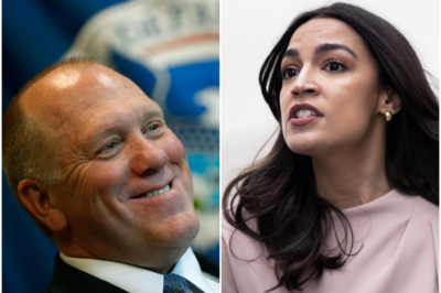 Tom Homan Reminds AOC He Once Had To ‘Educate Her’ About Basic Border Law As Two Publicly Beef