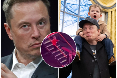 New angle shows what really happened with Elon Musk and son amid ‘abandoning’ claims