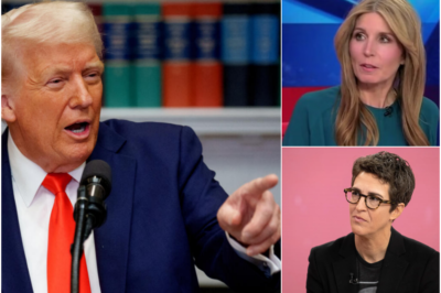 Trump says MSNBC’s Nicolle Wallace, Rachel Maddow should resign for comments on 13-year-old cancer survivor