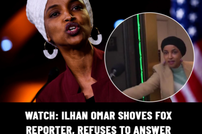 WATCH: Ilhan Omar Shoves Fox Reporter, Refuses To Answer Questions